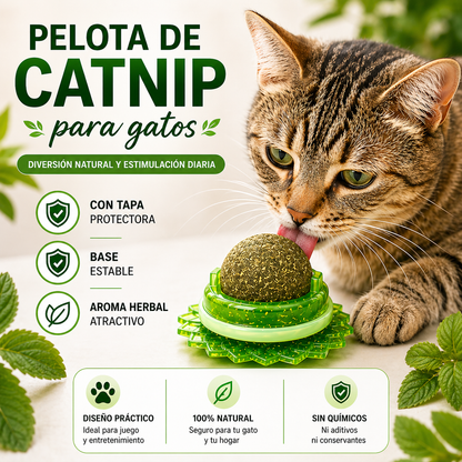 🐱🐱ULTIMAS UNIDADES🐱🐱- PELOTA CATNIP PARA GATOS- 🎁ENVIO GRATIS🎁