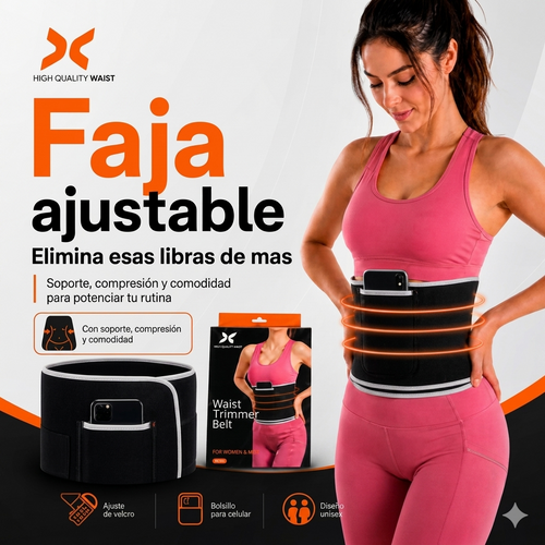 ULTIMAS UNIDADES-🔥FAJA CON BOLSILLO🔥-ENVIO GRATIS 🎁