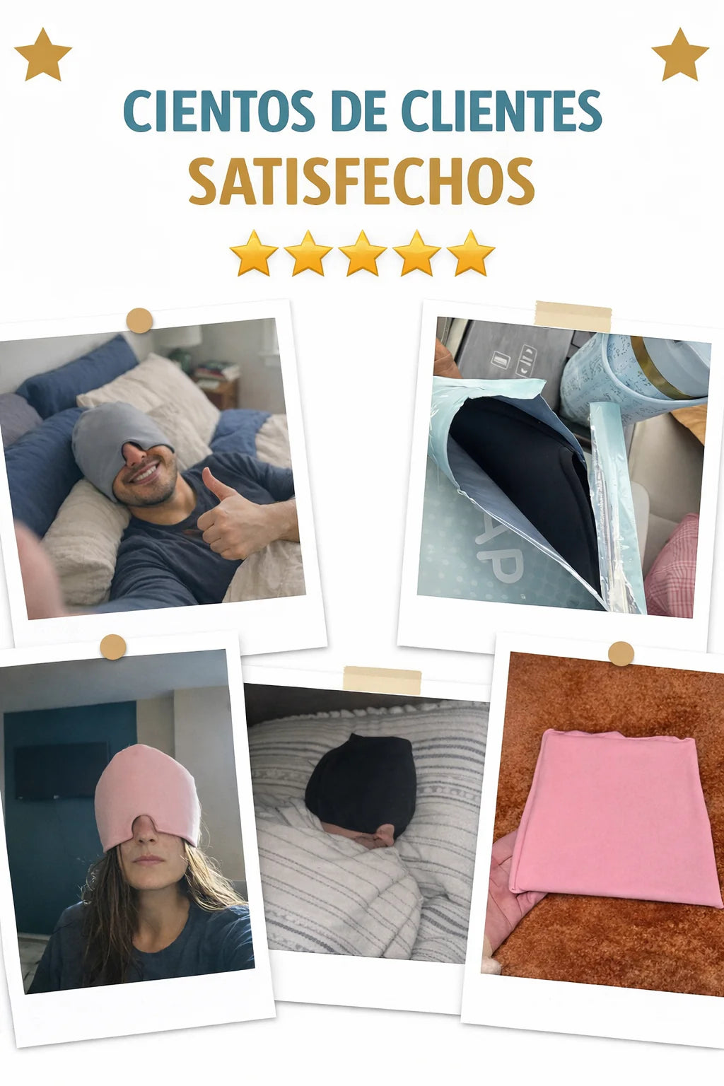 ULTIMAS UNIDADES😍-GORRO TERAPÉUTICO FRÍO/CALOR- ALIVIA TU MIGRAÑA+ENVIO GRATIS🎁