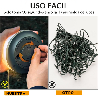 LUZ LED Para Acampar o Tu Terraza - Inalámbrica Enrollable En Cinta 10 Metros + ENVÍO GRATIS🎁