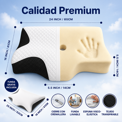 Di adiós al dolor cervical-Almohada ORTHOSLEEP-Envío Gratis 🎁