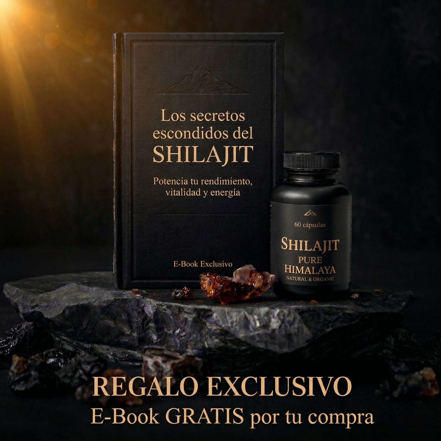 🔥 ALTA DEMANDA-SHILAJIT (120 gr)-ENVIO GRATIS🎁
