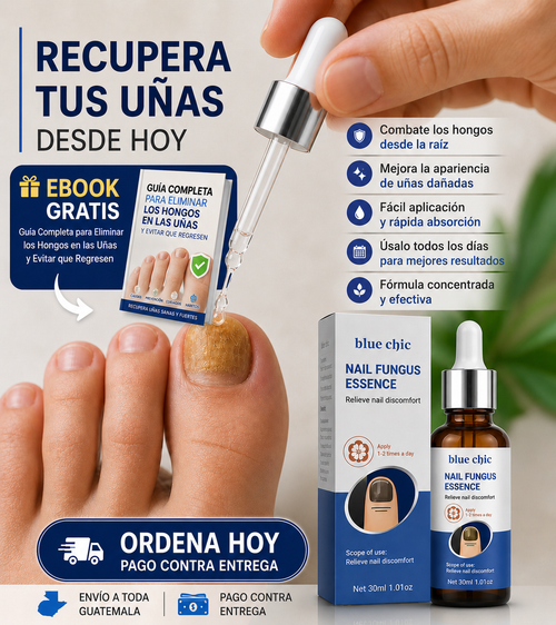 Nail Fungus Essence | Tratamiento para mejorar uñas con hongos - "Elimina los Hongos y Evita que Regresen"