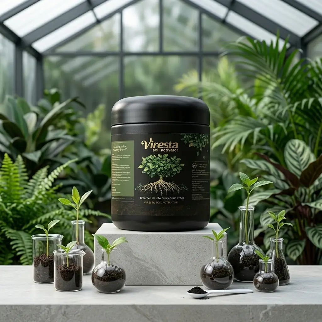 Viresta Soil Activator — Plantas Más Verdes y Fuertes en Días 🌱