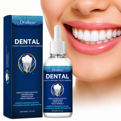 🦷Reparación Dental  Elimina Caries, Placa y Sarro - 🛡️ Escudo Natural restaurador Para Esmalte Avanzado 🦷¡Dile adiós a las caries de forma natural y efectiva!🦷