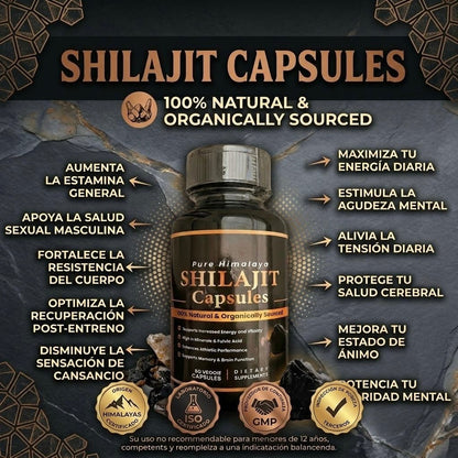 🔥 ALTA DEMANDA-SHILAJIT (120 gr)-ENVIO GRATIS🎁